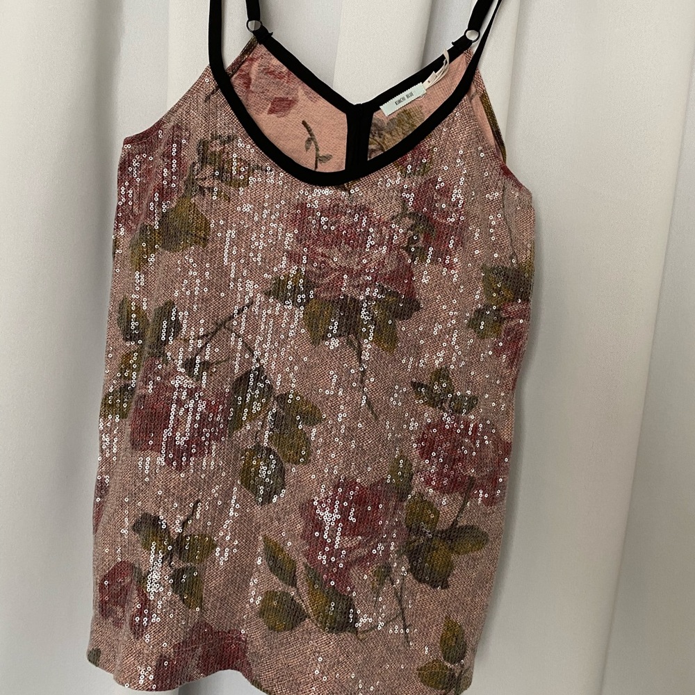 Sparkly Rose top
